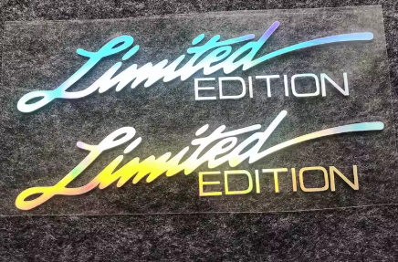 PEGATINA LIMITED EDITION