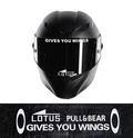 PEGATINA PARA VISOR DE CASCO