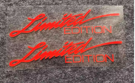 PEGATINA LIMITED EDITION