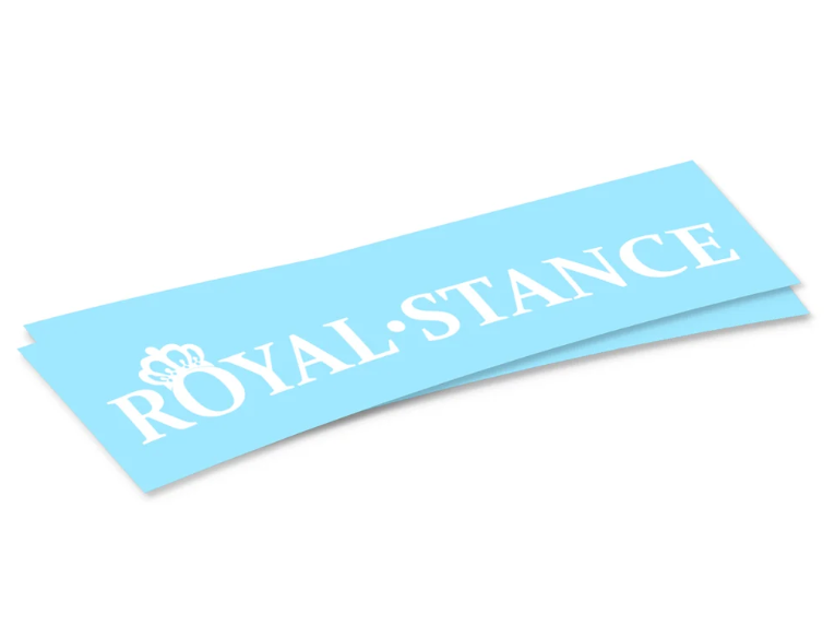PEGATINA ROYAL STANCE