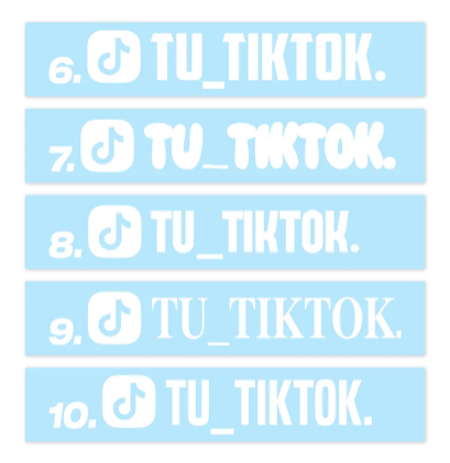 PEGATINAS DE USUARIO PERSONALIZABLE PARA RED SOCIAL